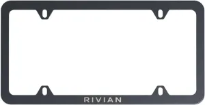 Rivian License Plate Frame