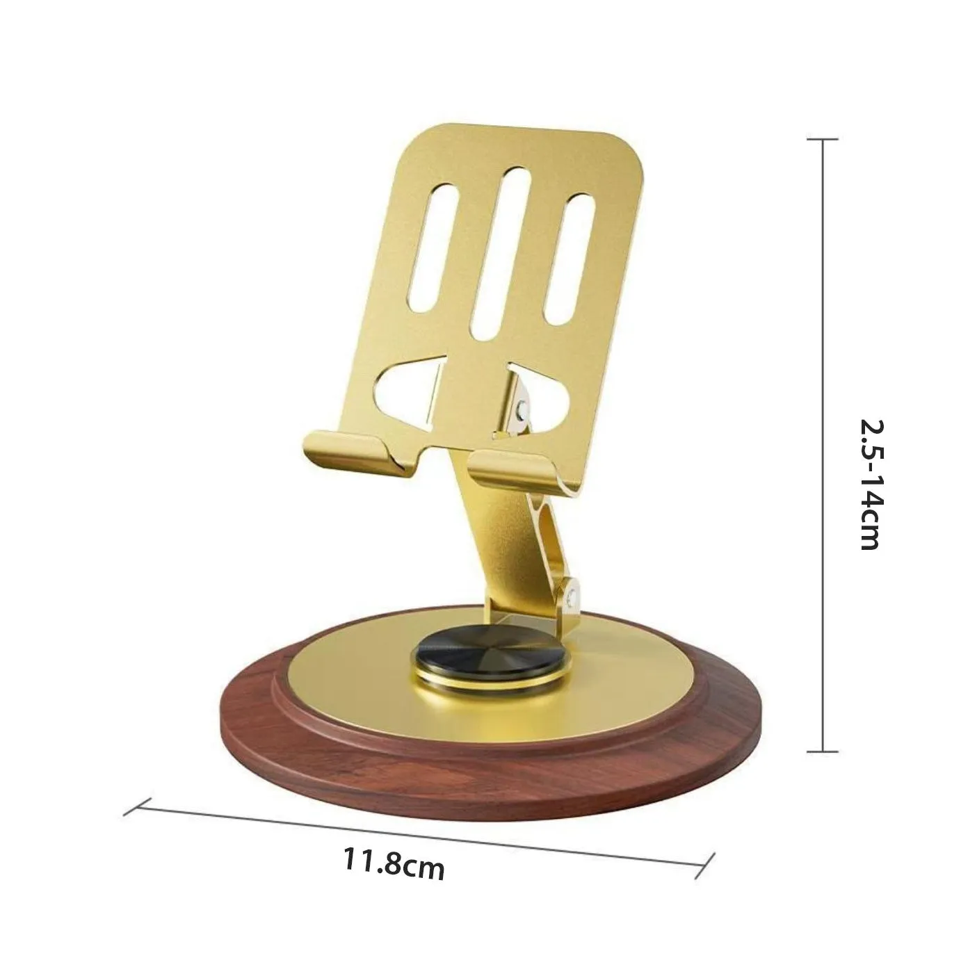 Rotatable Mobile Phone Holder, Phone Stand for Desk, Foldable Phone Mount
