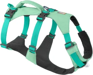 Ruffwear, Flagline Dog Harness, Lightweight and Reflective, No Pull Dog Lift Harness for Hiking, Running and Everyday Use, Sage Green, Medium