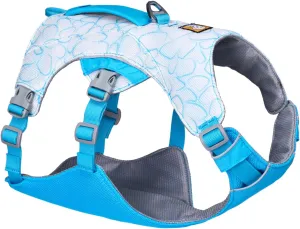 Ruffwear, Swamp Cooler Dog Harness, Lightweight with Evaporative Cooling for Hot Weather, Biolumin Blue, XX-Small