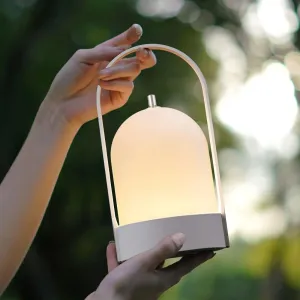 Rynx | Tubicen Portable Led Lantern - Rechargeable, Touch Dimmer, 4000Mah, White, For Camping & Home