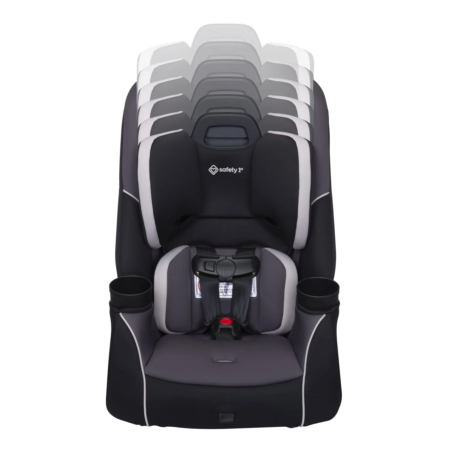 Safety 1st Crosstown Slim All-in-One Convertible Car Seat, City Storm
