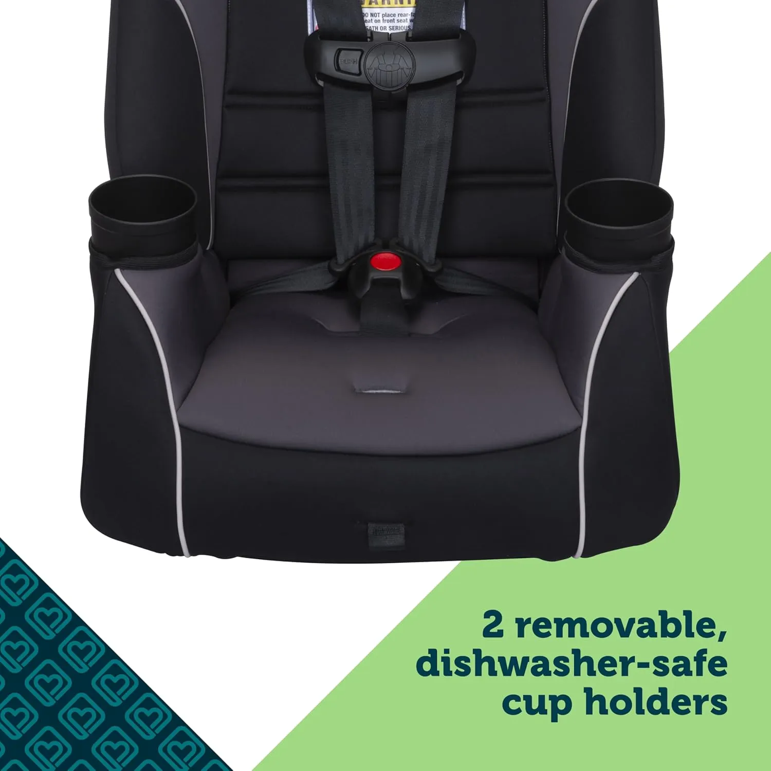 Safety 1st Crosstown Slim All-in-One Convertible Car Seat, City Storm