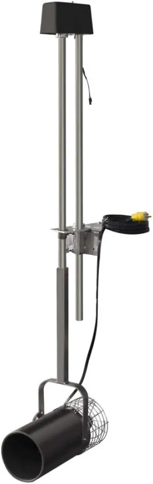 Scott Aerator: Aquasweep with Oscillator | Dock Mount | Muck Blaster | 1 Horse Power, 115V | Made in USA | 5-Year Warranty (100ft Cord)