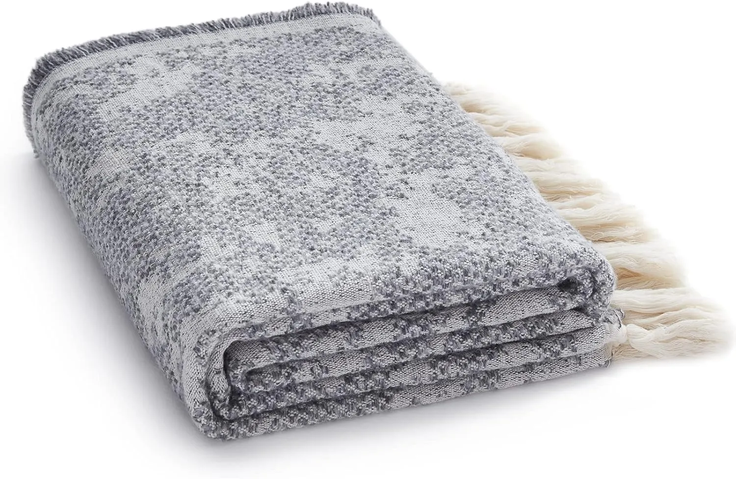 SE SOFTEXLY Wool Blanket Throw 59x60, Camp Blanket Soft Cozy Blanket 40% Wool,Great for Home, Yoga,Indoors & Outdoors, Sporting Events or Survival & Emergency Kits