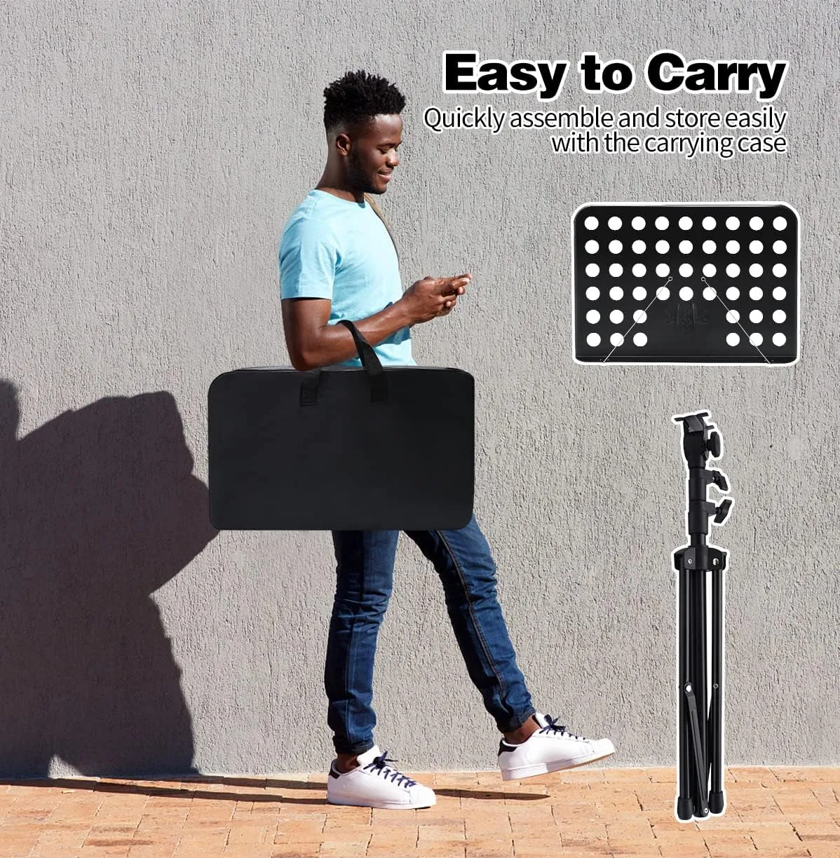 Sheet Music Stand, 3 Pack Adjustable Music Stand with Carrying Bag, Professional Music Book Holder Music Sheet Clip Holder for Guitar, Ukulele, Violin Players(Standard Version, 3 Pack)