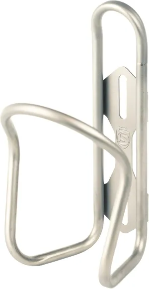 SILCA Sicuro Titanium Water Bottle cage | Cages for Bike with 21mm Fore/AFT Adjustment | Lighter Than Steel and Stronger Than Carbon and Alloy 30g | Hand Bent and Laser Welded in Indiana | USA Made