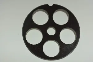 Size #12 x 3/4" (20mm) holes for meat grinder. STAINLESS STEEL Fits Lem, Cabelas, Weston Ships fast from Smokehouse Chef