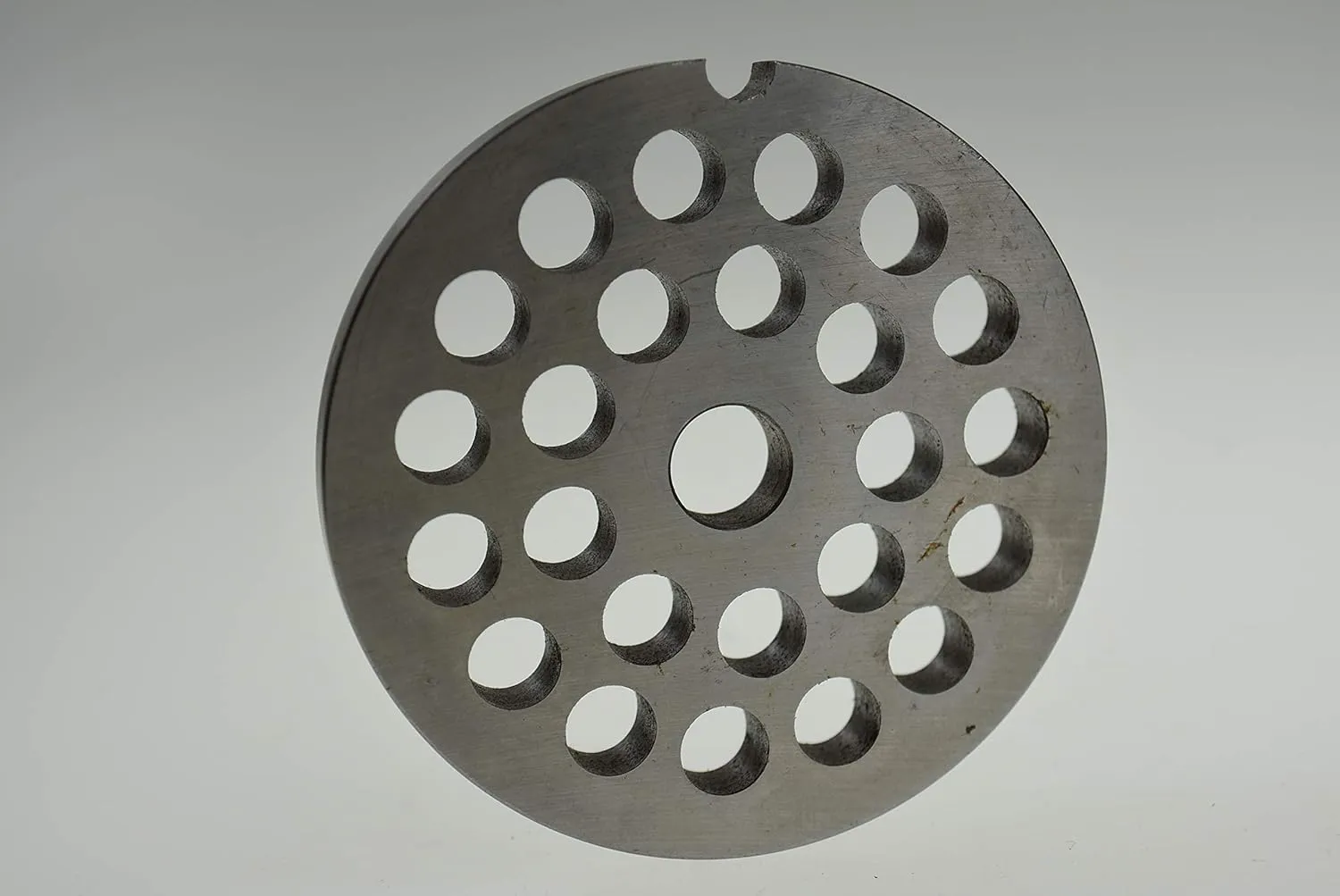 Size #12 x 5/16" (8mm) holes for meat grinder. STAINLESS STEEL Fits Lem, Cabelas, Weston Ships fast from Smokehouse Chef
