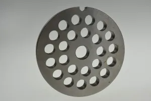 Size #12 x 5/16" (8mm) holes for meat grinder. STAINLESS STEEL Fits Lem, Cabelas, Weston Ships fast from Smokehouse Chef