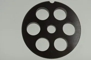 Size #12 x 5/8" (16mm) LARGE holes for meat grinder. STAINLESS STEEL Fits Lem, Cabelas, Weston Ships fast from Smokehouse Chef