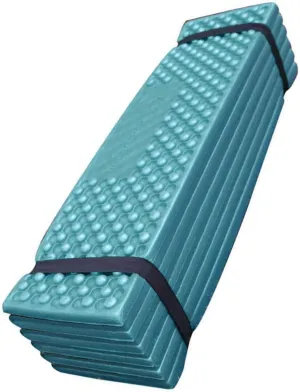 soobu PVC Sleeping Pad Egg Crate Insulation Dual Colors Resistant Foldable Sleeping Mat for Indoor Outdoor Use (186 * 57)