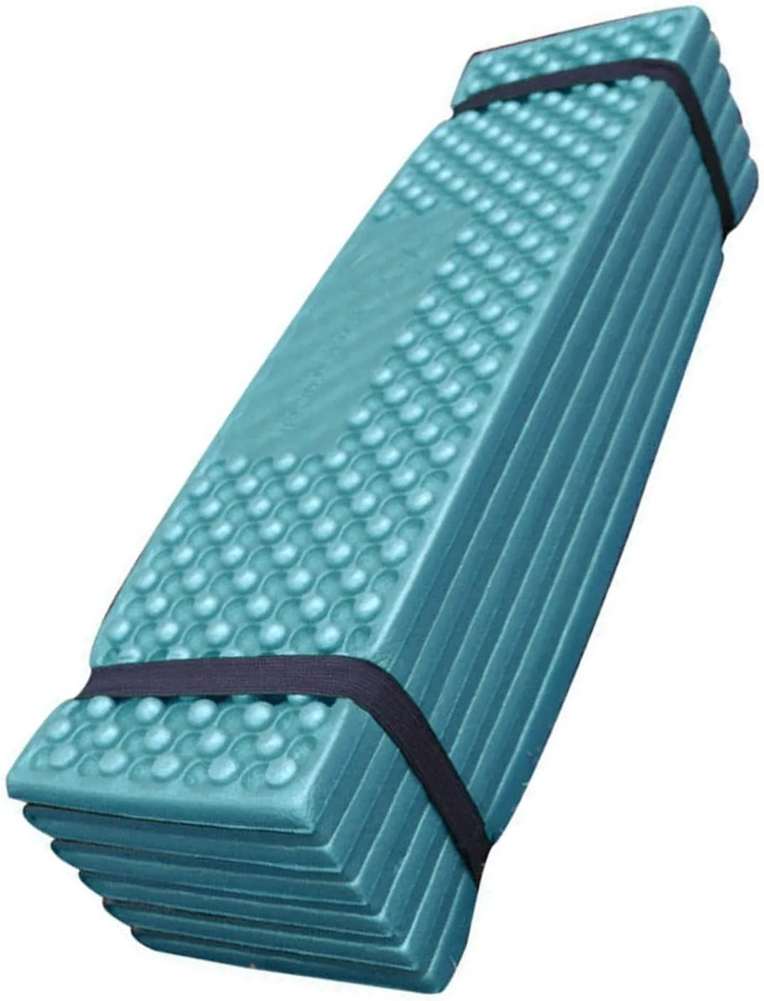 soobu PVC Sleeping Pad Egg Crate Insulation Dual Colors Resistant Foldable Sleeping Mat for Indoor Outdoor Use (186 * 57)