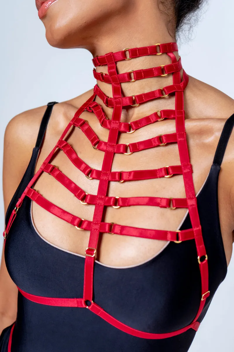 Sorte NYX Top Harness - Red