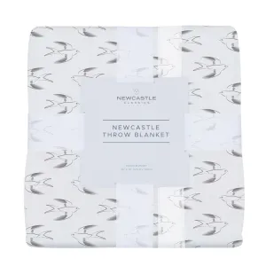 Sparrows Bamboo Muslin Throw Blanket