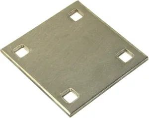 Stainless Steel Backer Plate 5" x 5" DH-SB