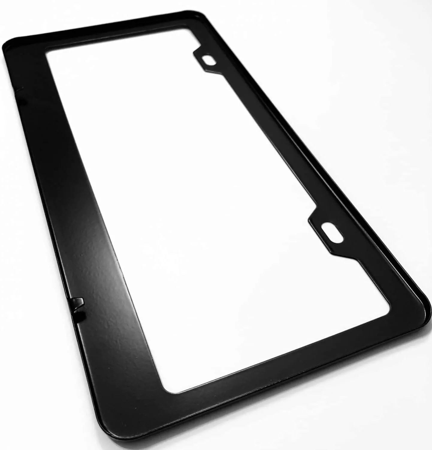 Stainless Steel Chrome Customizable License Plate Frame Automobile Auto Tag Cover