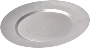 Stainless Steel Dinner Plate Vintage Style Food Plate for Outdoor Camping and Dining Kitchen Supply for Buffets and Restaurants Tableware