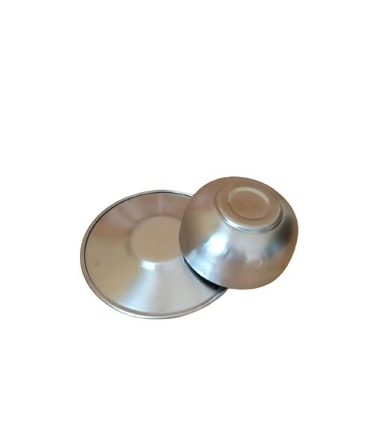 Stainless Steel Matt Finish Double Wall Soup Bowl Set, 200 ML
