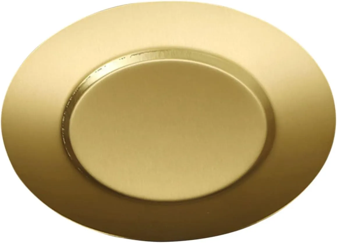 Stainless Steel Plate Dinner Child-safe Round Edge Large Plate Dessert Serving Dishwasher Safe