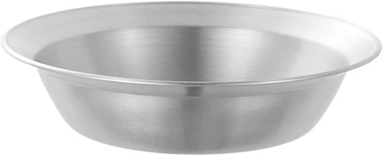 Stainless Steel Plates and Bowls Outdoor Tableware Portable Reusable Camping Utensils Dinnerware Set for RV Apartment Travel, 8PCS Silver