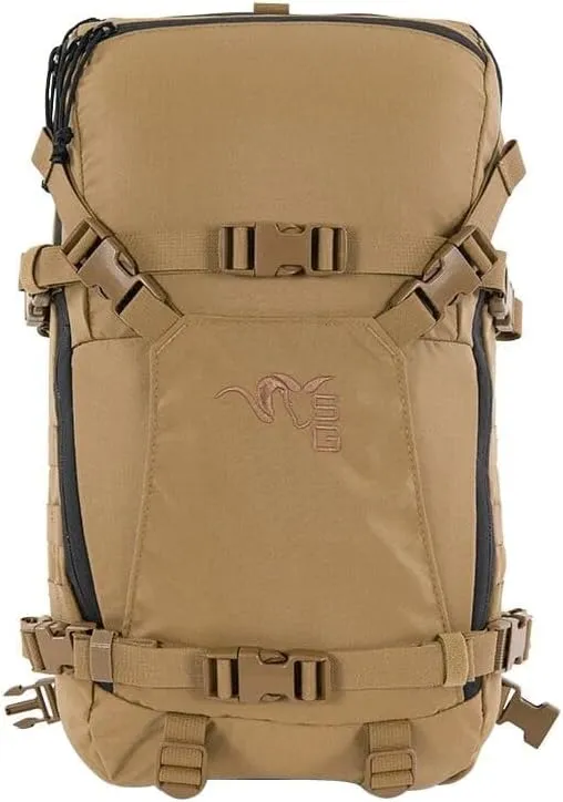 Stone Glacier R1 2200 Coyote Pack, 36L, Hydration-Compatible, PALS Webbing, Comms Port, Made in USA (50117-CY-OSFM)