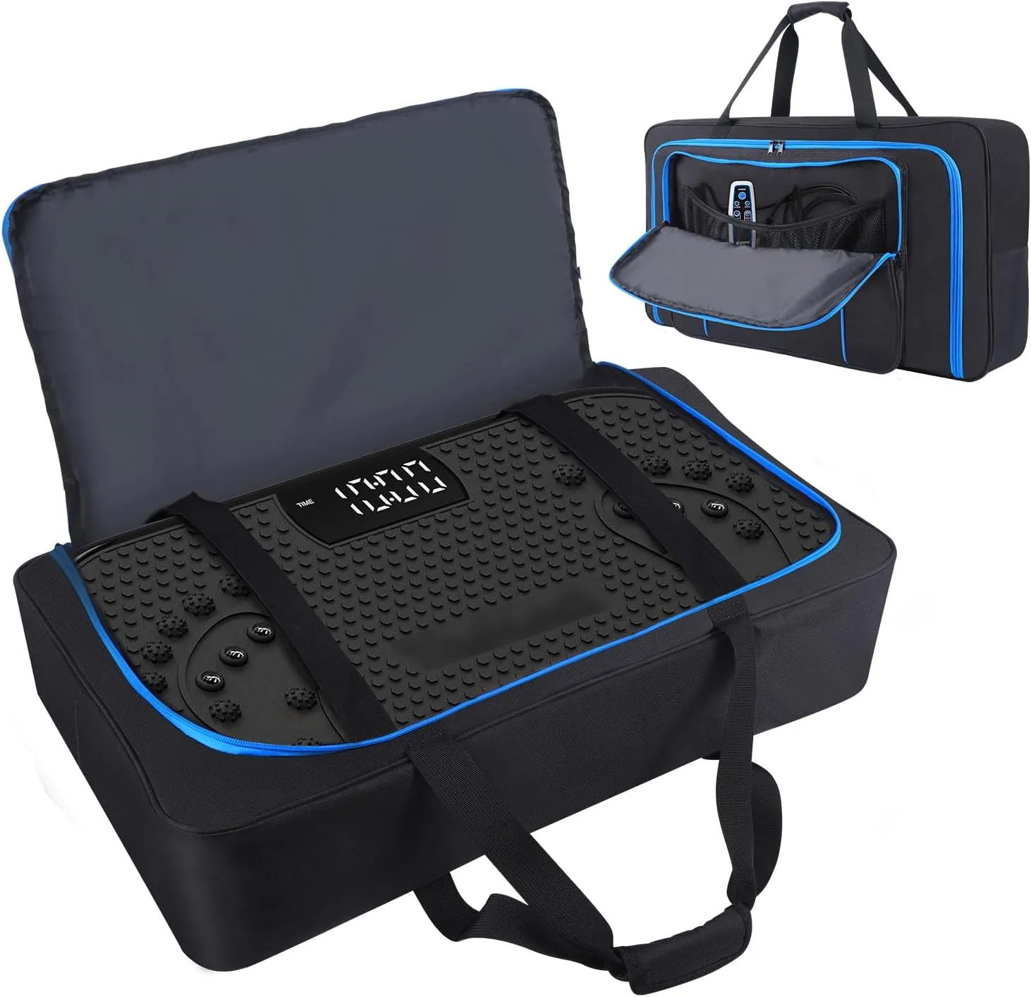 Storage Bag for LifePro Vibrating Plate Exercise Machine,Large Space Carrying Bag for AXV Vibration Fitness Platform,Vibration Plate Handle Tote Bag Training Equipment Organizer Bag(Case Only)