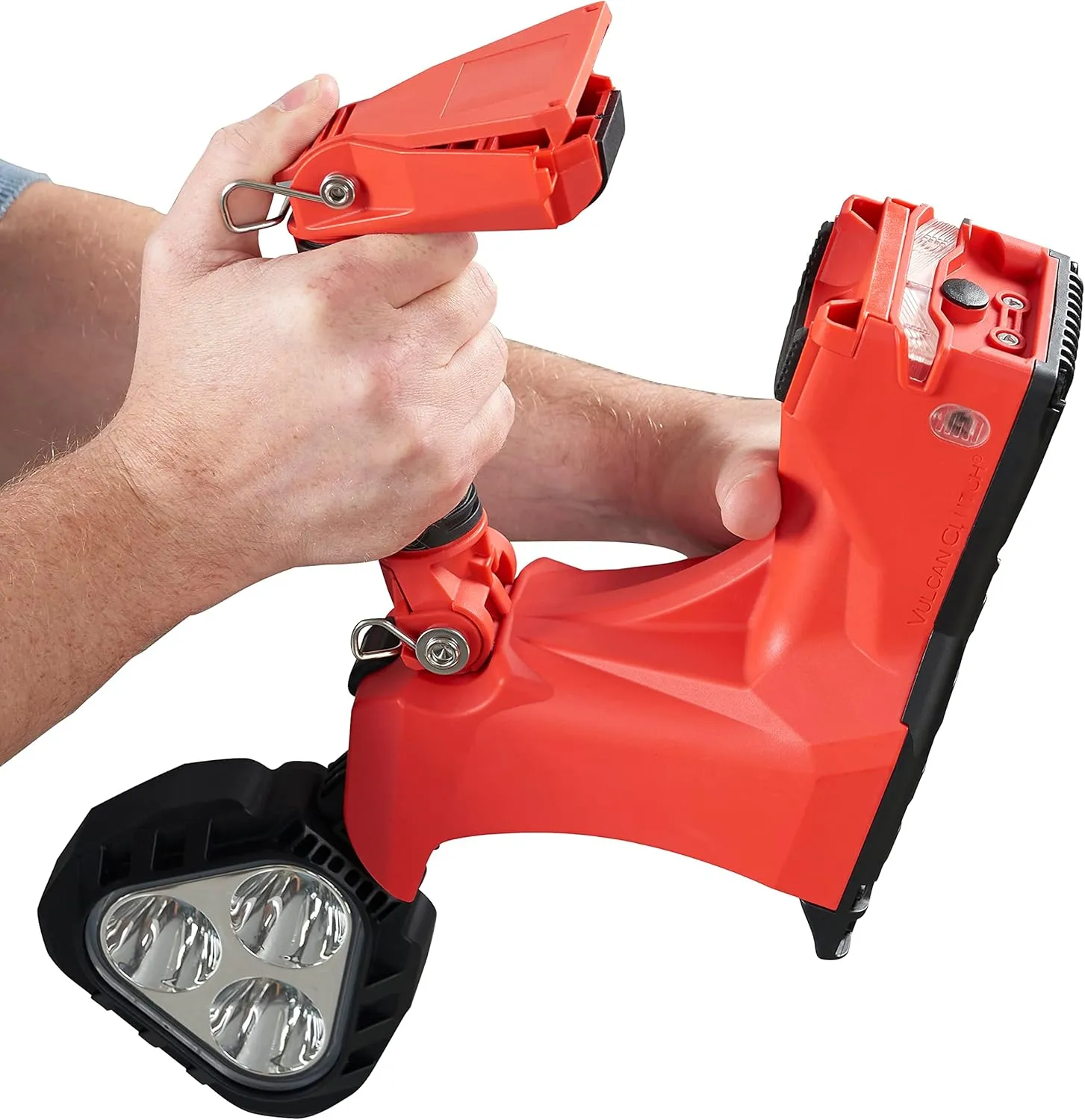Streamlight 44365 Vulcan Clutch 1700-Lumen Rechargeable Multi-Function Lantern with Vehicle Mount System 12V DC, Includes Quick Release Shoulder Strap, Orange