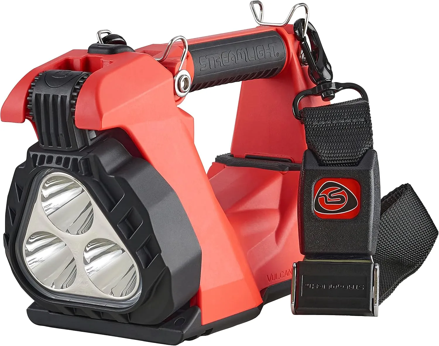 Streamlight 44365 Vulcan Clutch 1700-Lumen Rechargeable Multi-Function Lantern with Vehicle Mount System 12V DC, Includes Quick Release Shoulder Strap, Orange