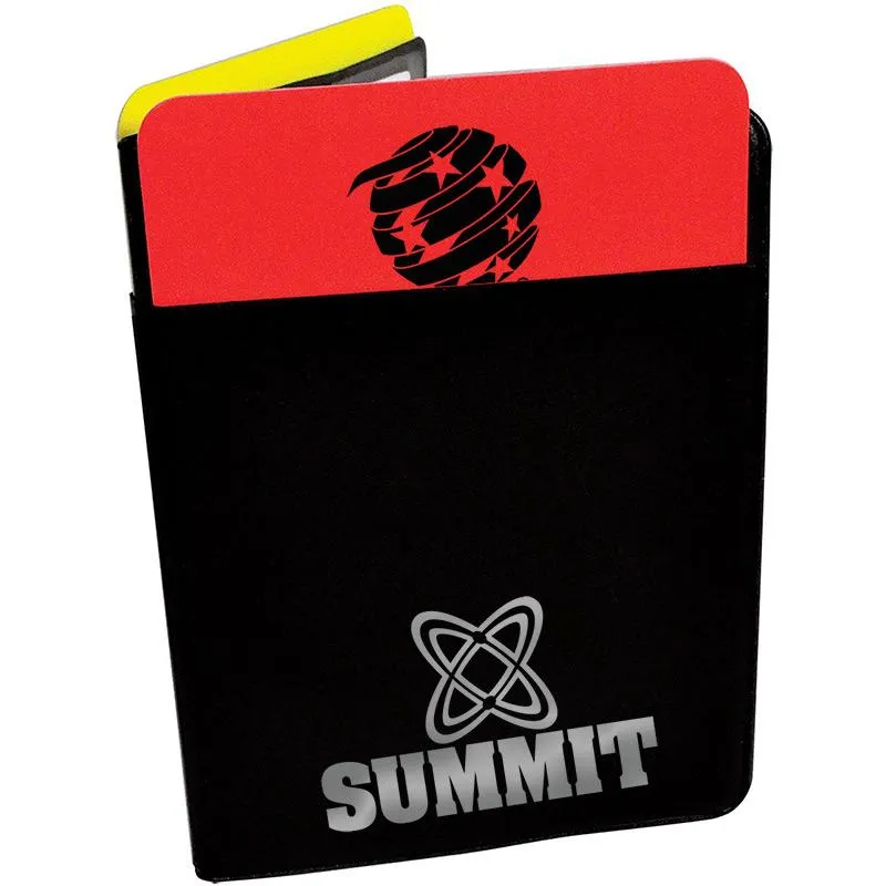 SUMMIT Football Australia Endorsed Referee Cards and Wallet