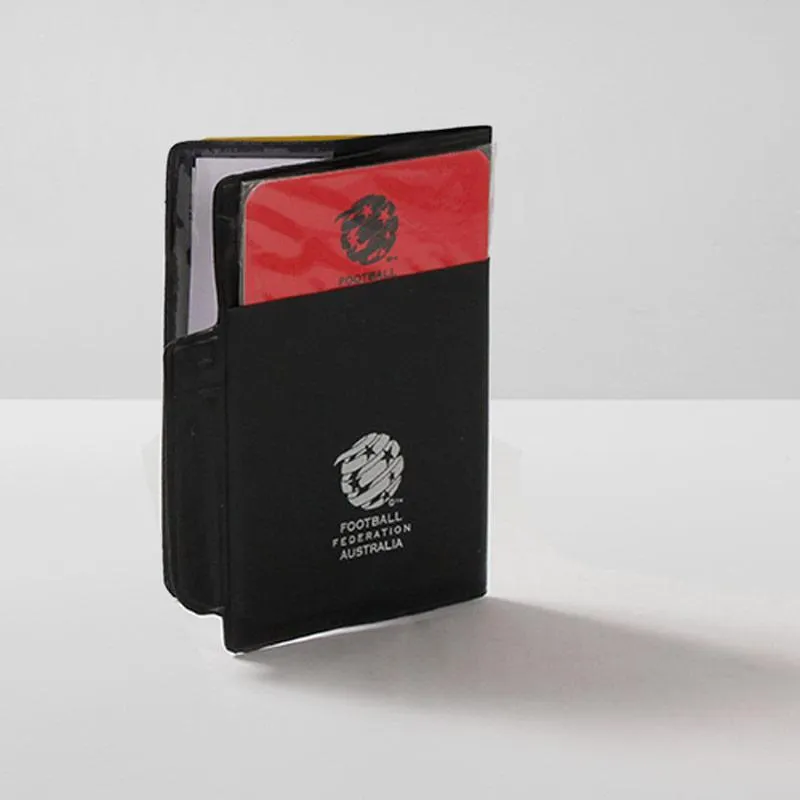 SUMMIT Football Australia Endorsed Referee Cards and Wallet