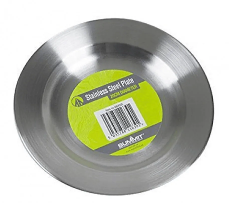 Summit Stainless Steel Bowl/Plate 20cm