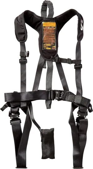Summit Treestands Men's Sport Safety Harness, Medium, Black