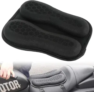 SUNPIE Motorcycle Seat Cushion Small Gel Cover Pad Foldable Universal 3D Honeycomb Structure Seats Cushion w/Breathable for Long Rides