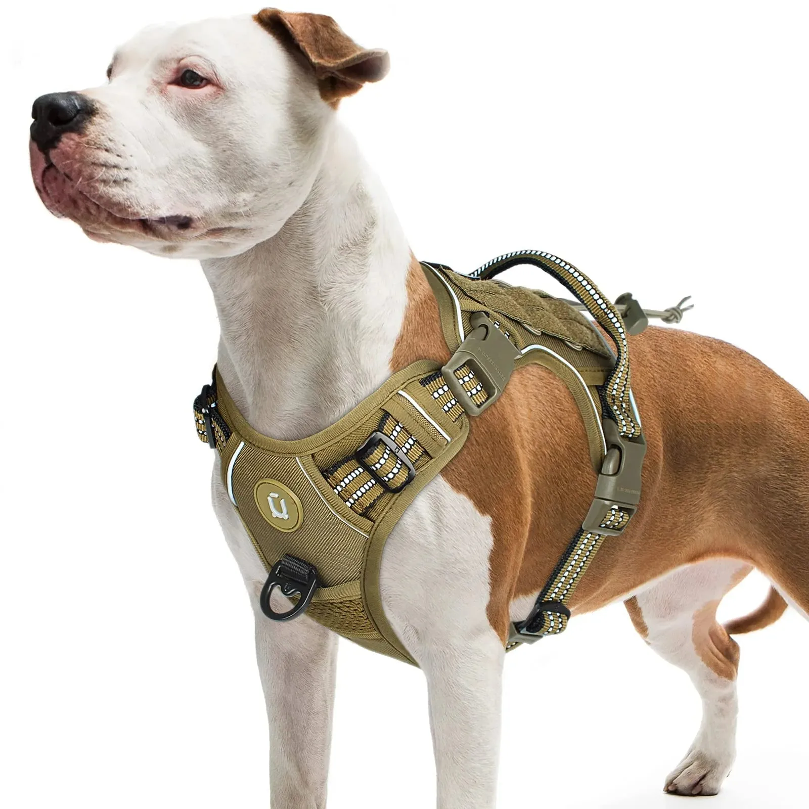 Tactical Dog Harness - No Pull Adjustable and Reflective