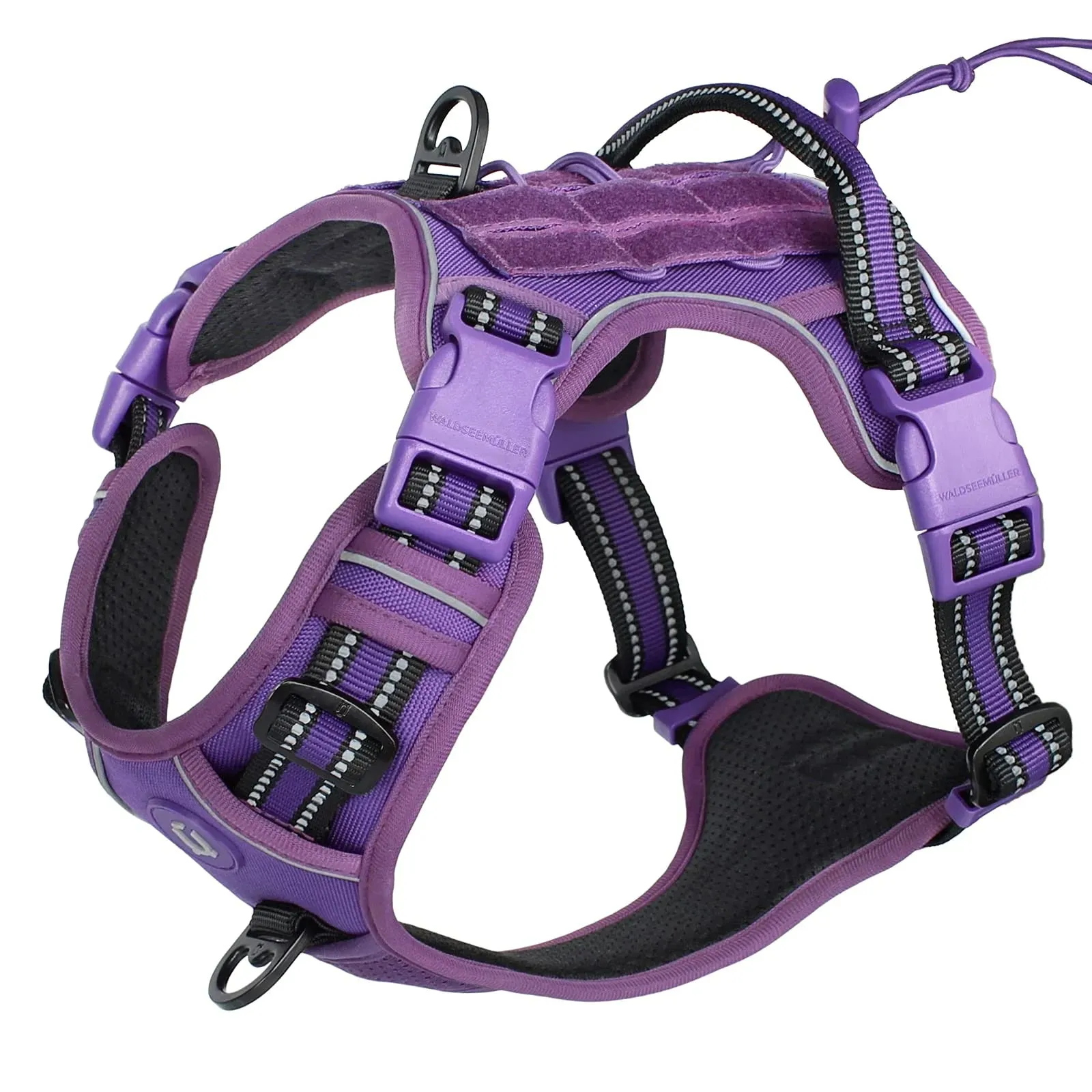 Tactical Dog Harness - No Pull Adjustable and Reflective