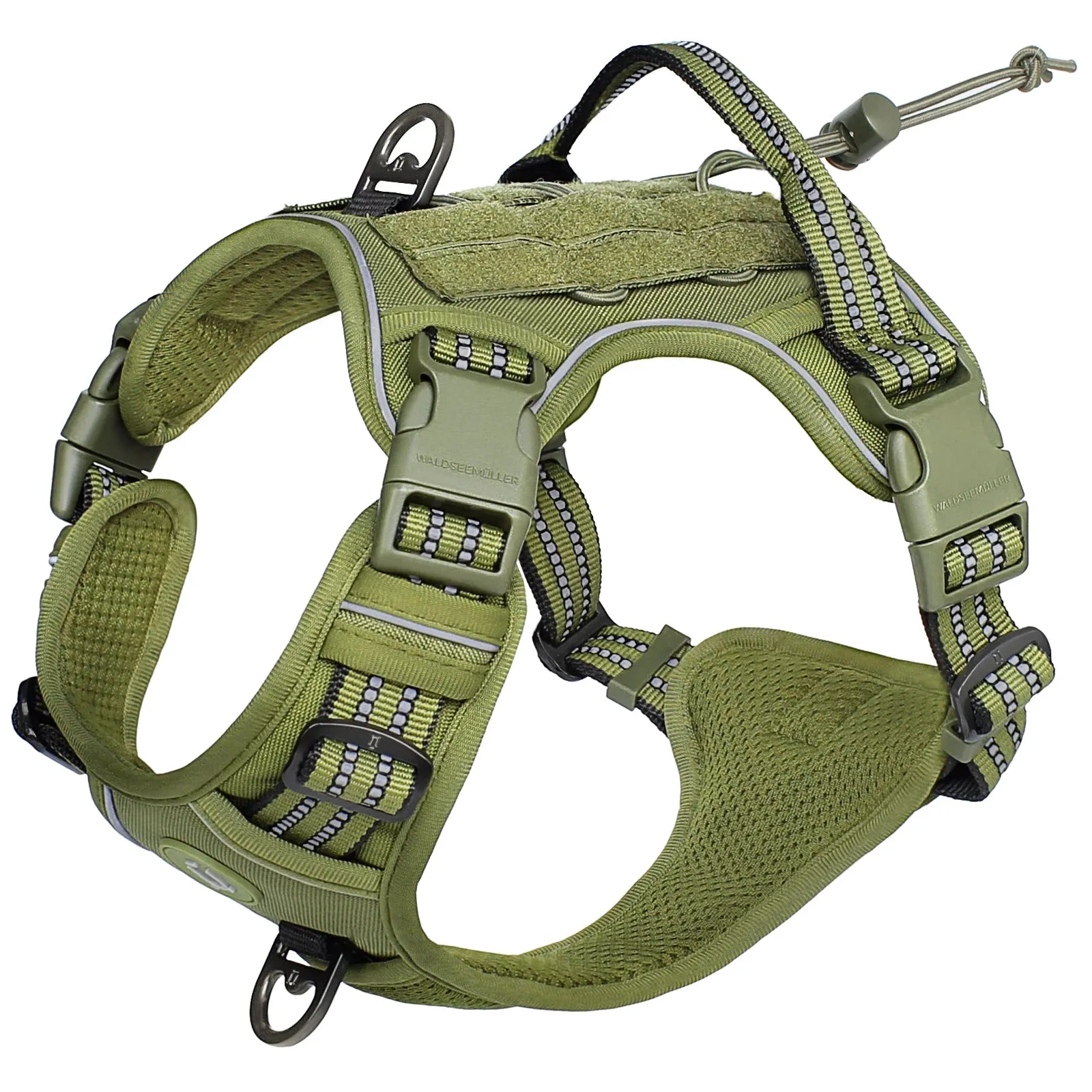 Tactical Dog Harness - No Pull Adjustable and Reflective