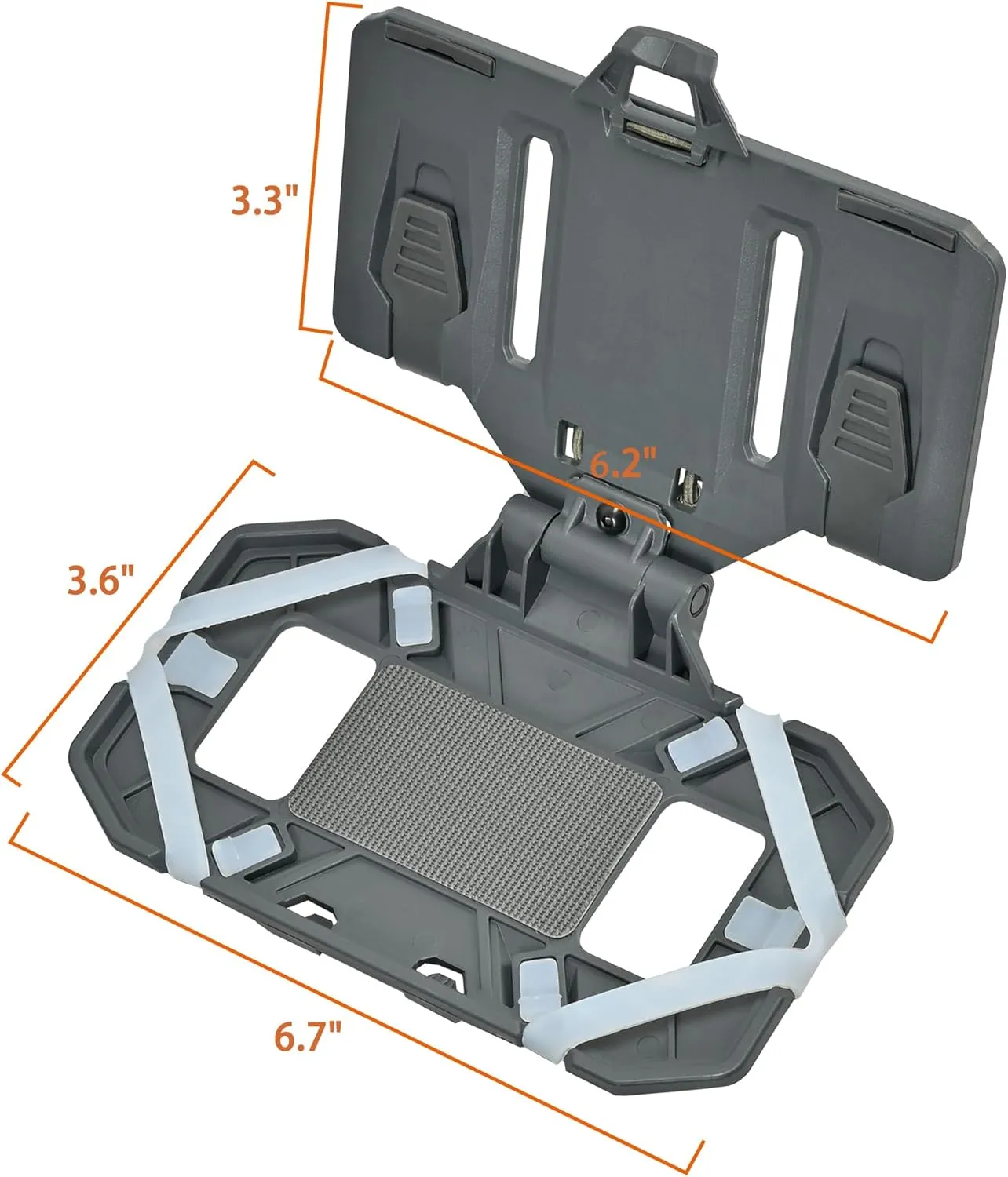 Tactical Plate Carrier Phone Mount, Universal Molle Phone Holder,Tactical Phone Holder Foldable Navigation Board for Tactical Vest Attachments