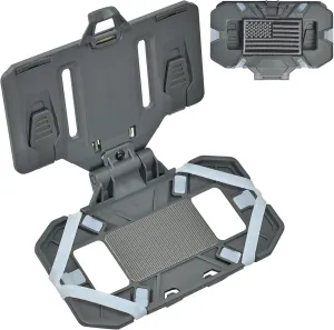 Tactical Plate Carrier Phone Mount, Universal Molle Phone Holder,Tactical Phone Holder Foldable Navigation Board for Tactical Vest Attachments