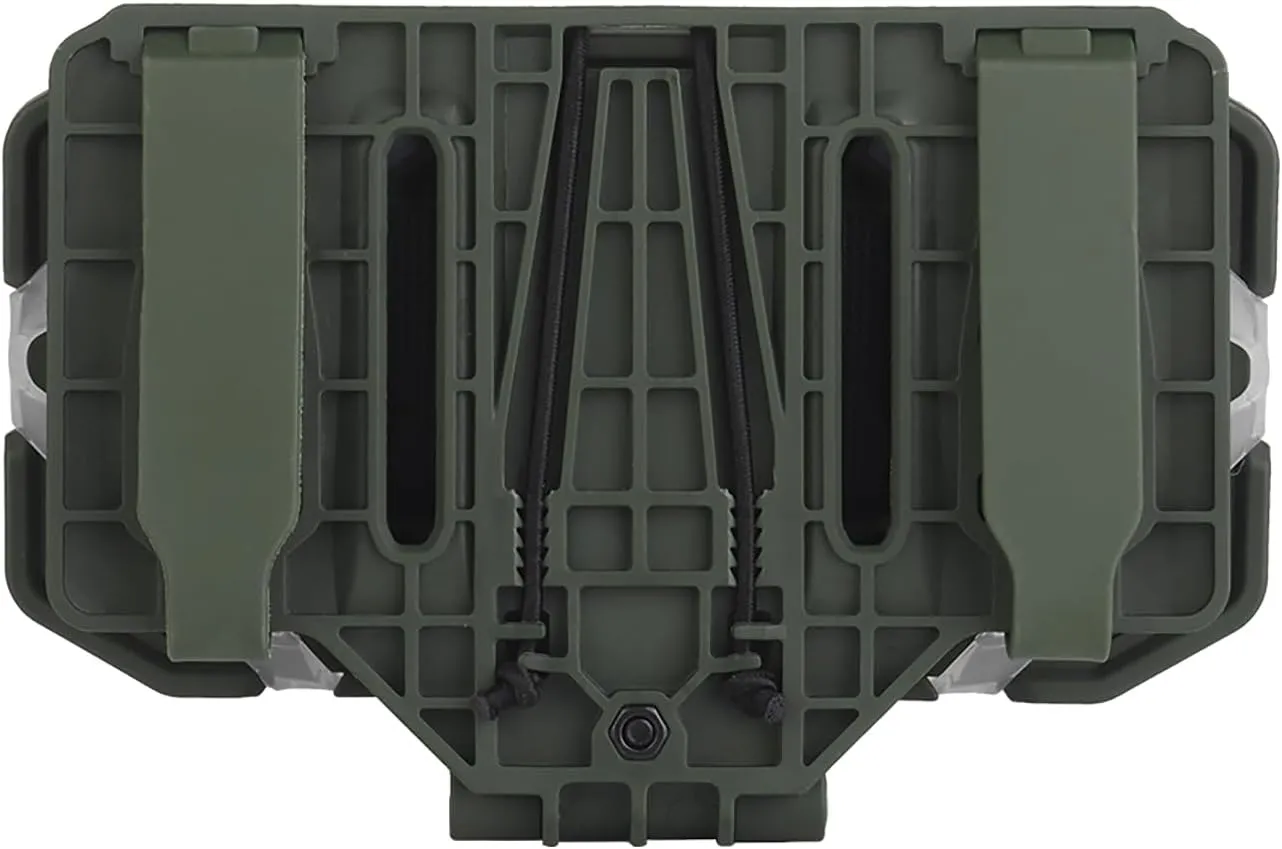 Tactical Plate Carrier Vest Attachments Universal Phone Chest Mount for Screen Size 4.7"-6.7" Molle Foldable Navigation Phone Holder Board