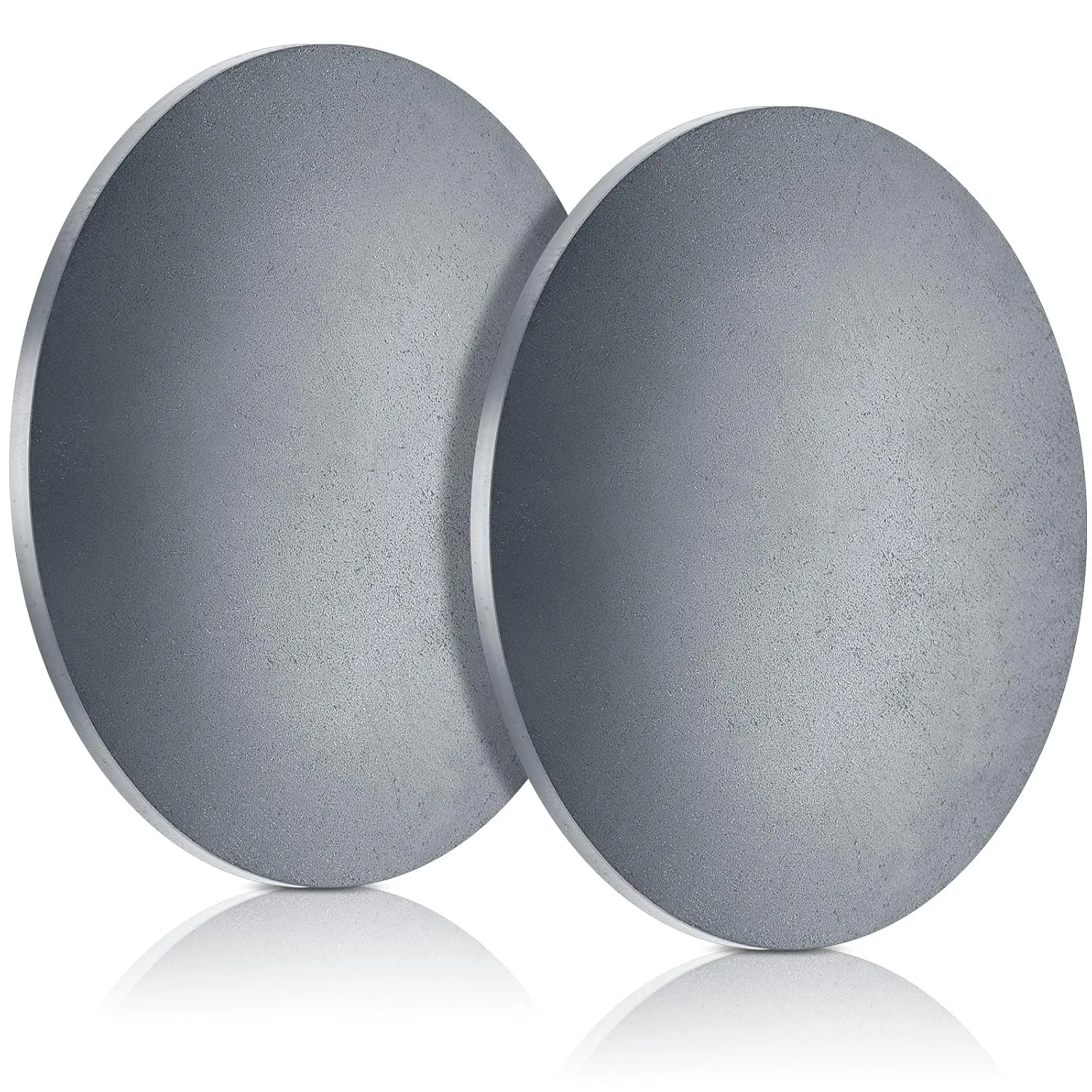 Therwen 2 Pack Hot Rolled Steel Plate 1/4" x 12" Diameter Circle 12 Inch Round Metal Plate for Machining Rolling