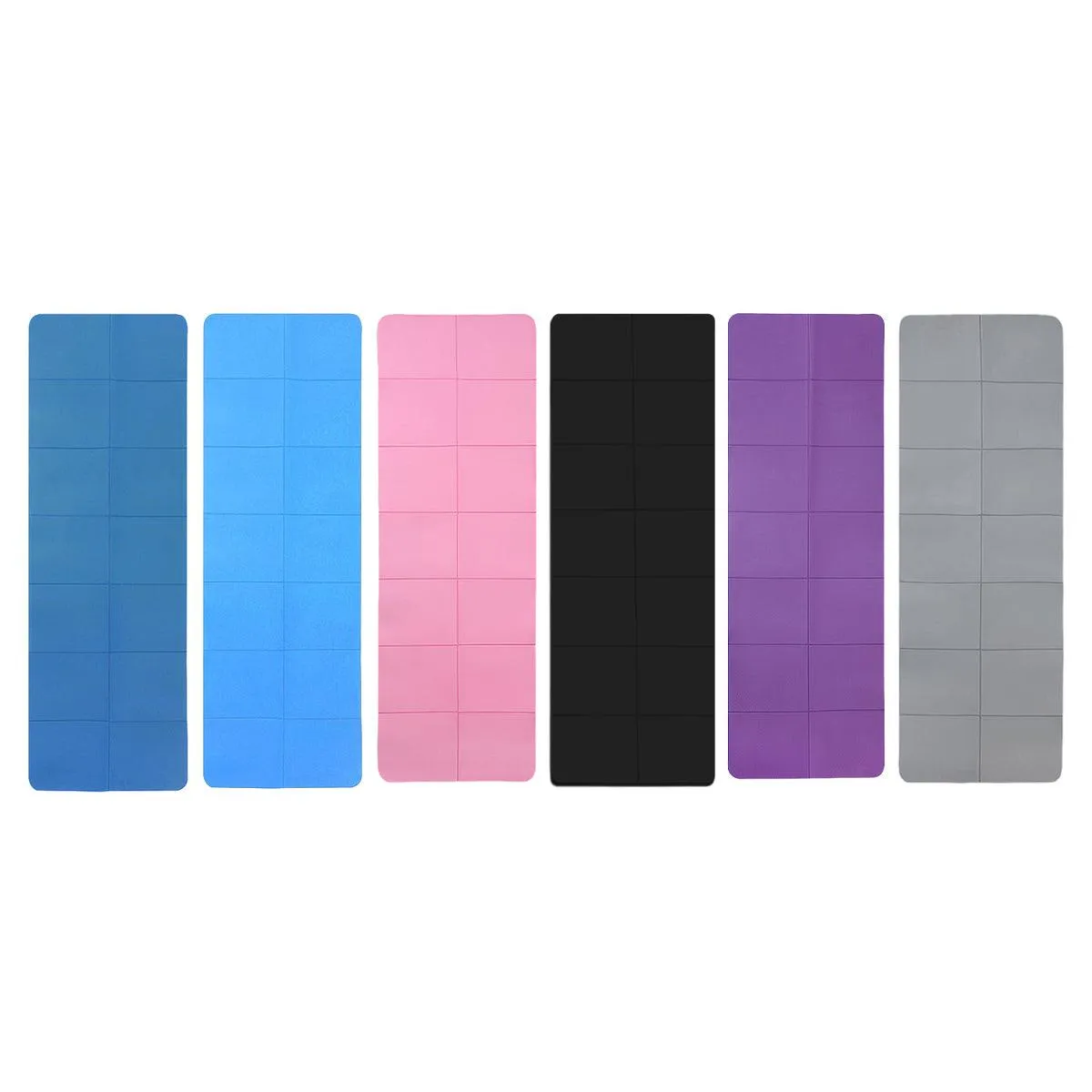 Thickened Folding Yoga Mat Sleeping Pad Portable Floor Nap Mattress for Exercise