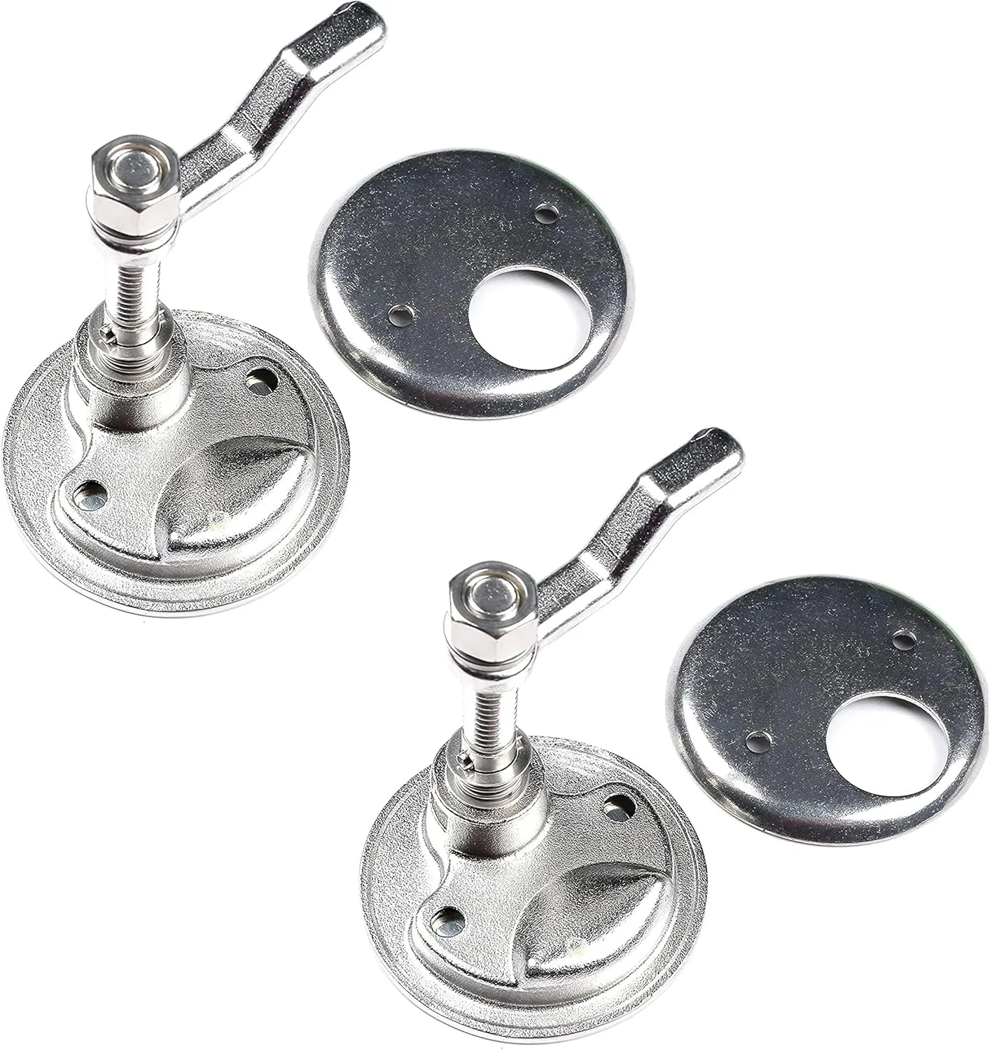 Thorn Boat Cam Latch Stainless Steel Marine Hatch Pull with Back Plate
