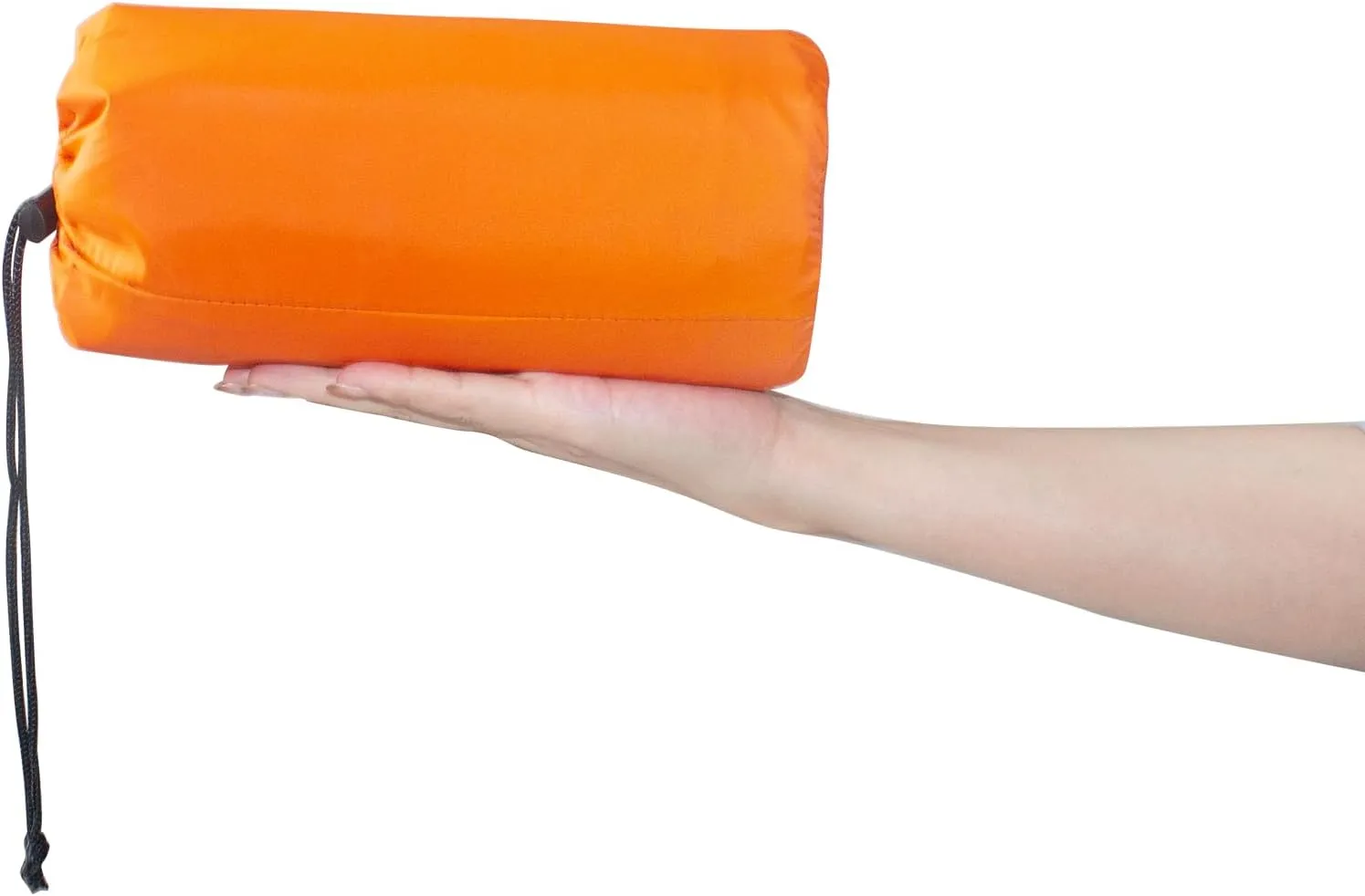 THUNDERBAY Ultralight Inflatable Camping Mat with Inflatable Bag, Green, 3.9 ", Compact Hiking Camping Mattress