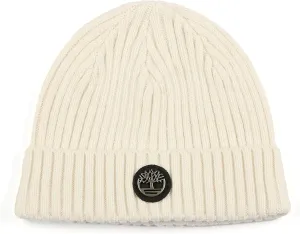 Timberland Men's Ribbed Watch Cap with Logo Plate
