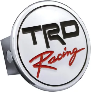 Toyota TRD Racing Chrome Metal Tow Hitch Cover, Official Licensed