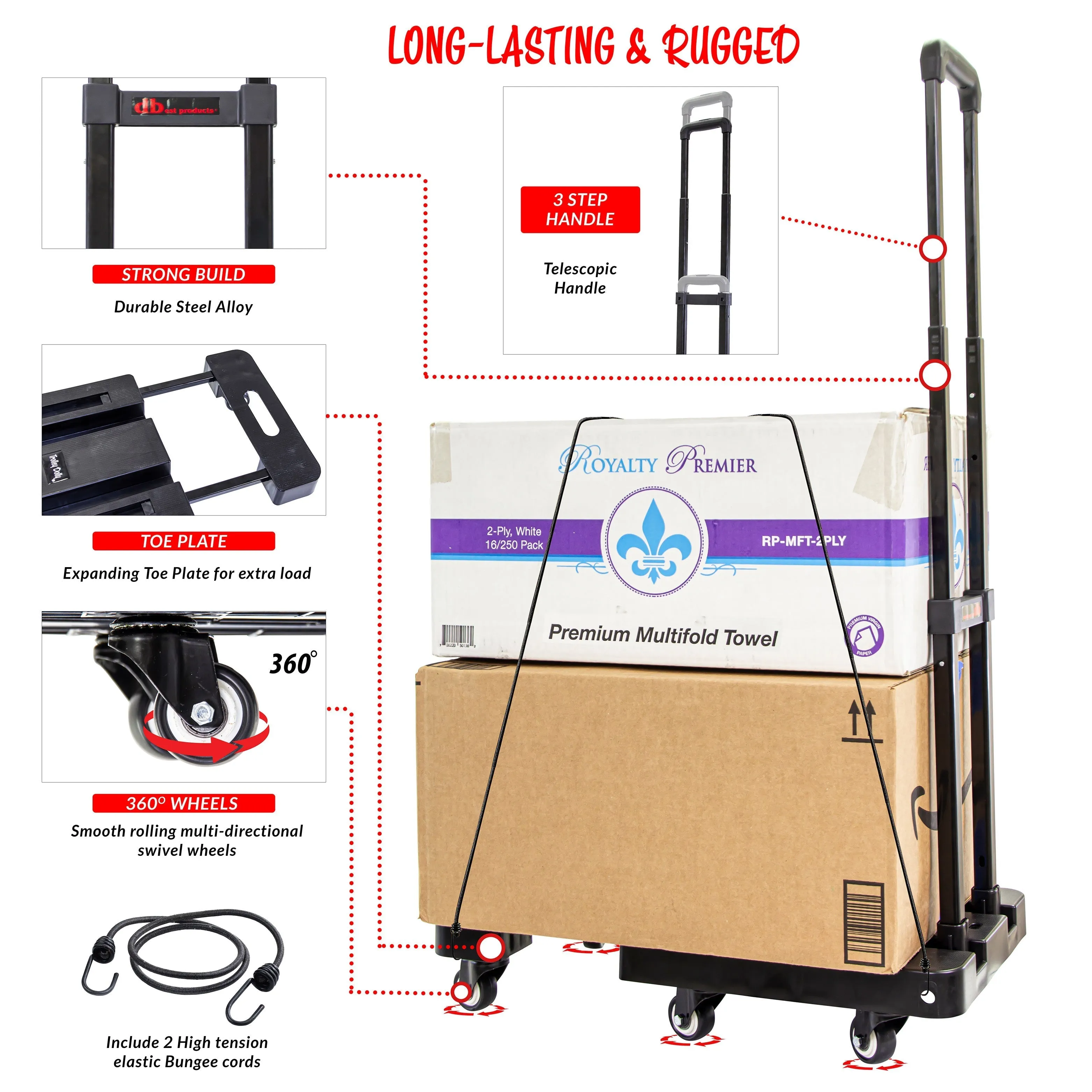 Trolley Dolly- Folding Hand Truck