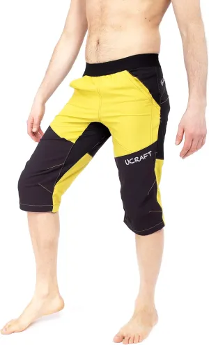 Ucraft "Xlite Rock Climbing Bouldering and Yoga Knickers ¾ Men's and Women's Capri Pants. Lightweight, Stretchy, Breathable