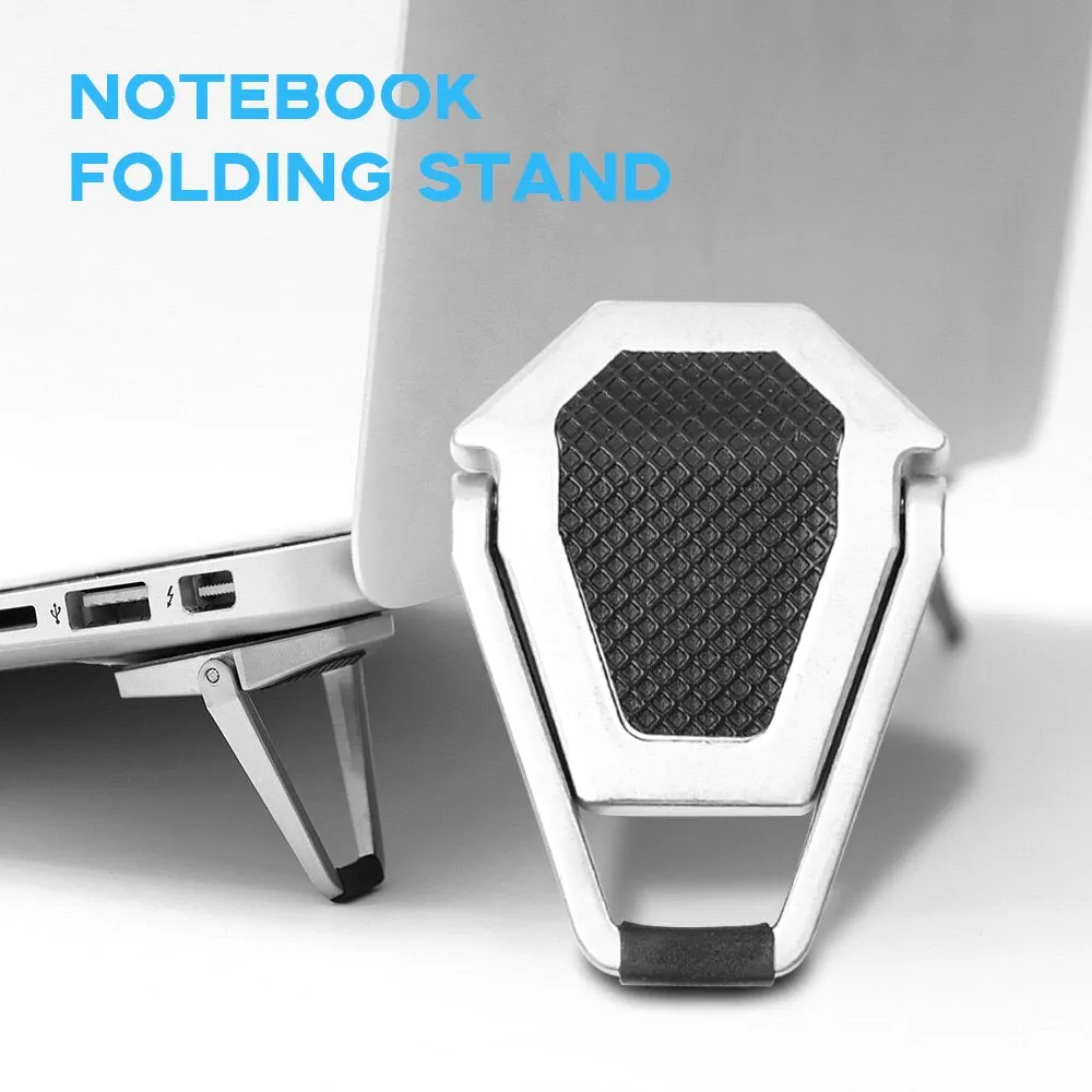 Universal Metal Foldable Laptop Stand Portable Notebook Support Base Holder for Laptop Tablet Computer Keyboard Cooling Bracket