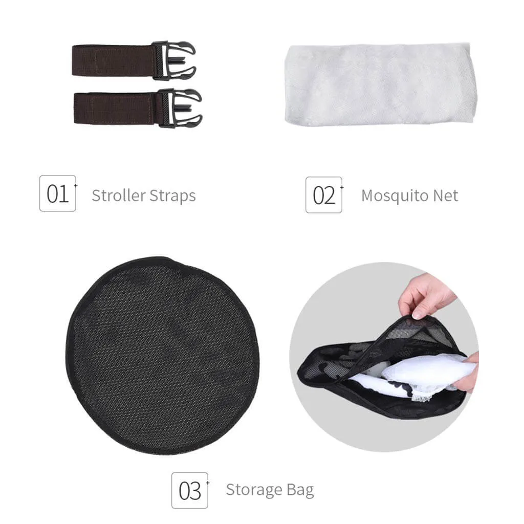 Universal Portable Baby Travel Bed & Diaper Storage Bag